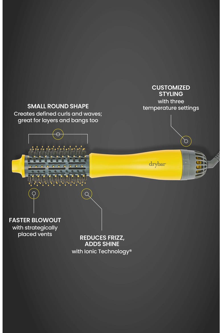 Half Shot Blow Dryer Brush, Alternate, color, NO COLOR