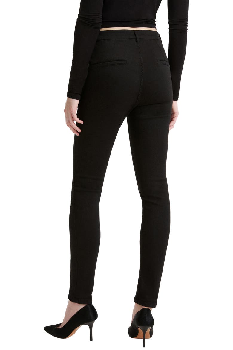 Stretch Pants, Alternate, color, BLACK