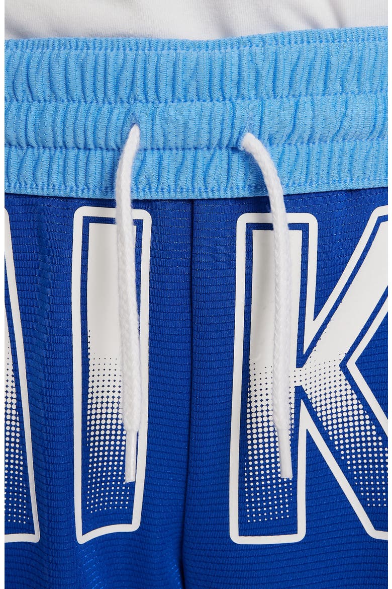 Kids' Dri-FIT DNA Mesh Basketball Shorts, Alternate, color, GAME ROYAL/ WHITE