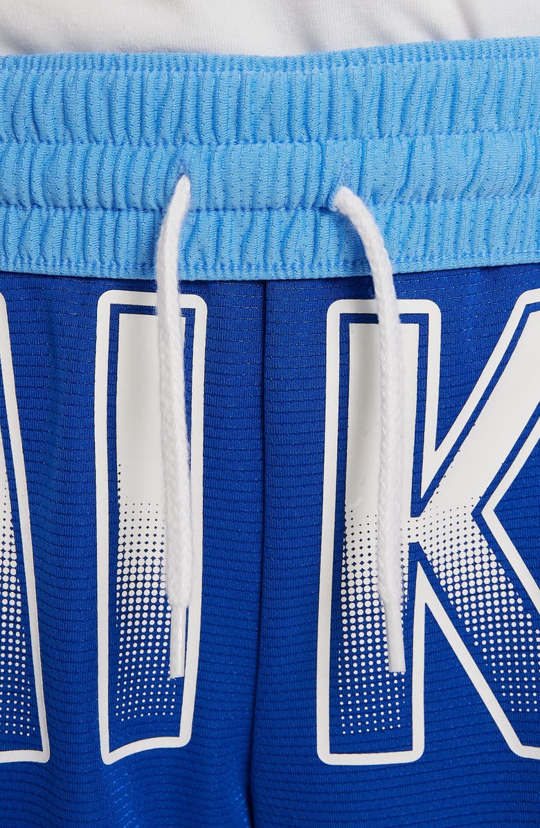Nike Kids' Dri-FIT DNA Mesh Basketball Shorts, Alternate, color, Game Royal/ White