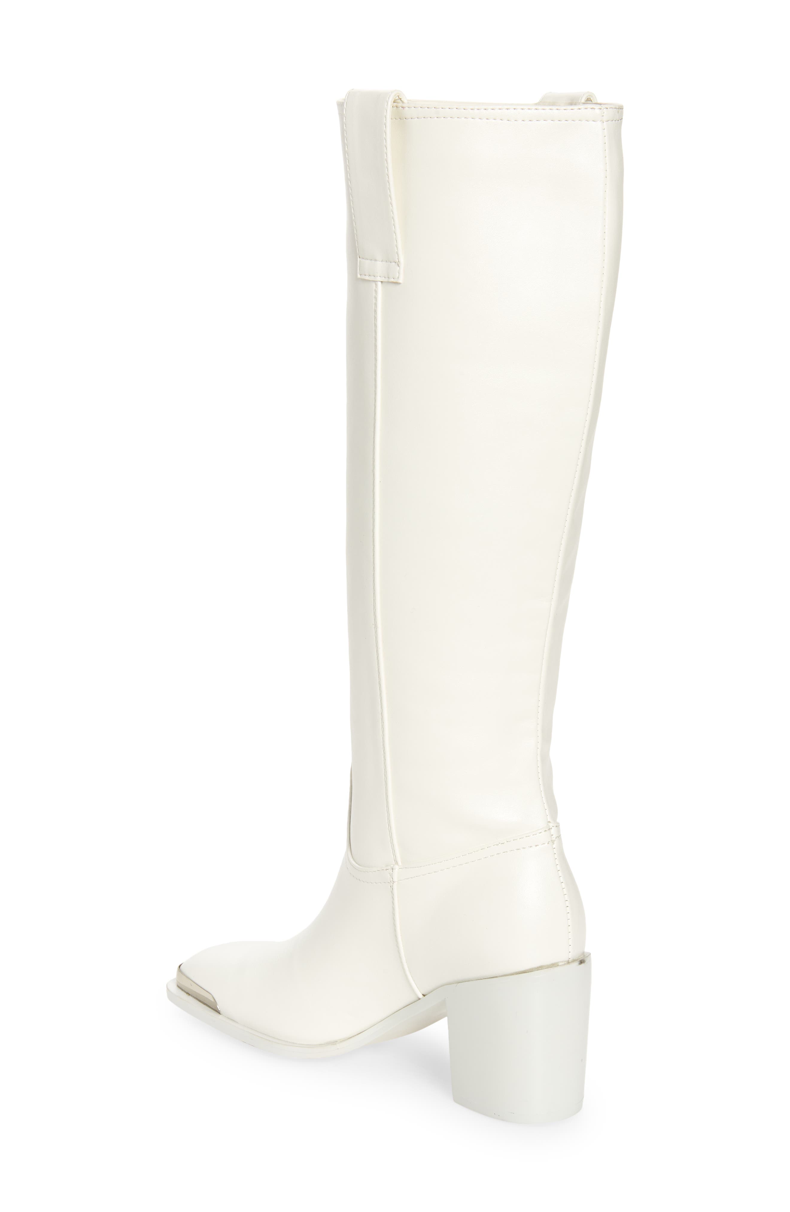 Kolson Water Resistant Boot, Alternate, color, WHITE