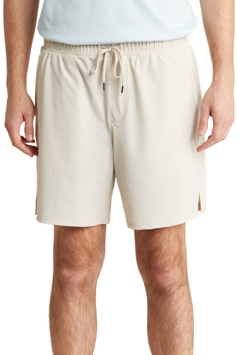 Tricot 7" Shorts, Main, color, PUMICE STONE