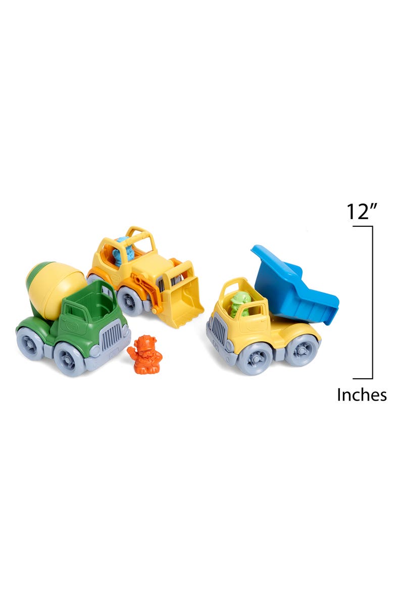 Green Toys Construction Trucks Toy Set, Alternate, color, 