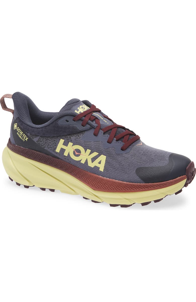 HOKA Challenger 7 Running Shoe, Main, color, Charcoal Grey / Cardamom