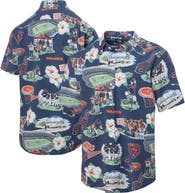 Reyn Spooner Men's Reyn Spooner Navy Chicago Bears Scenic Button-Down Shirt