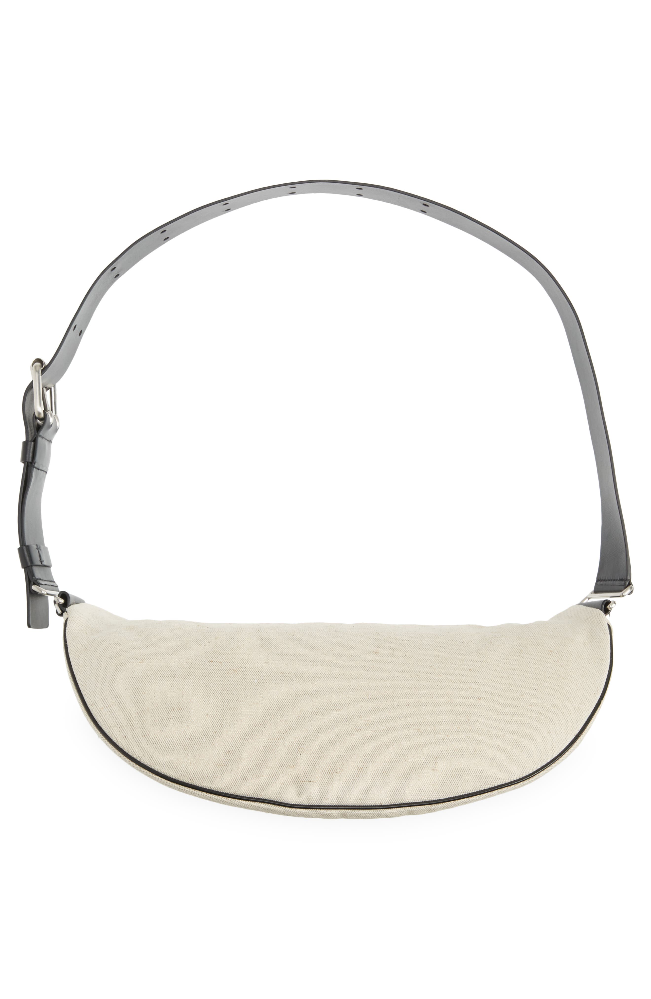 Jil Sander Medium Canvas Belt Bag, Alternate, color, 