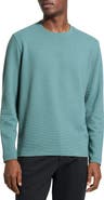 Theory Delroy Textured Long Sleeve T-Shirt