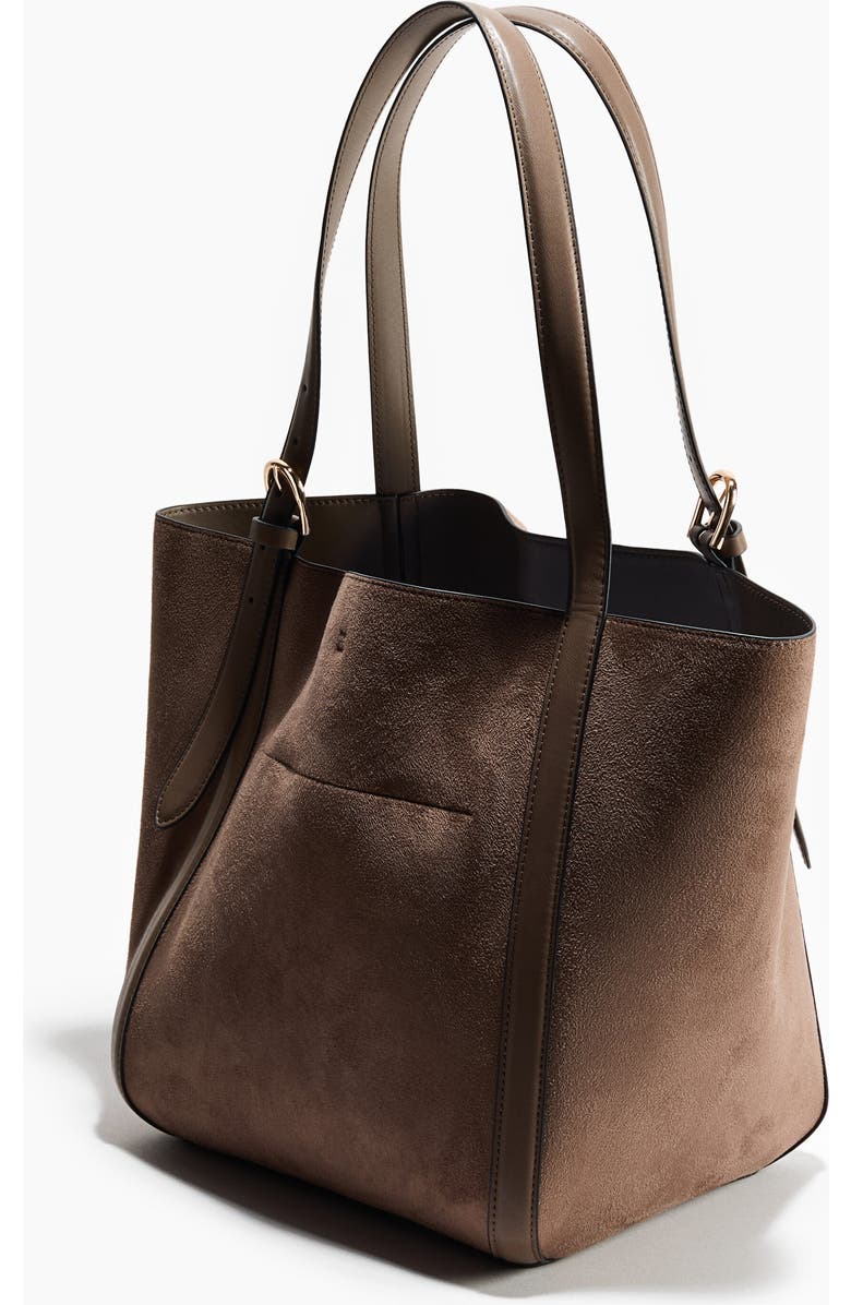 H&M Shopper, Alternate, color, Taupe