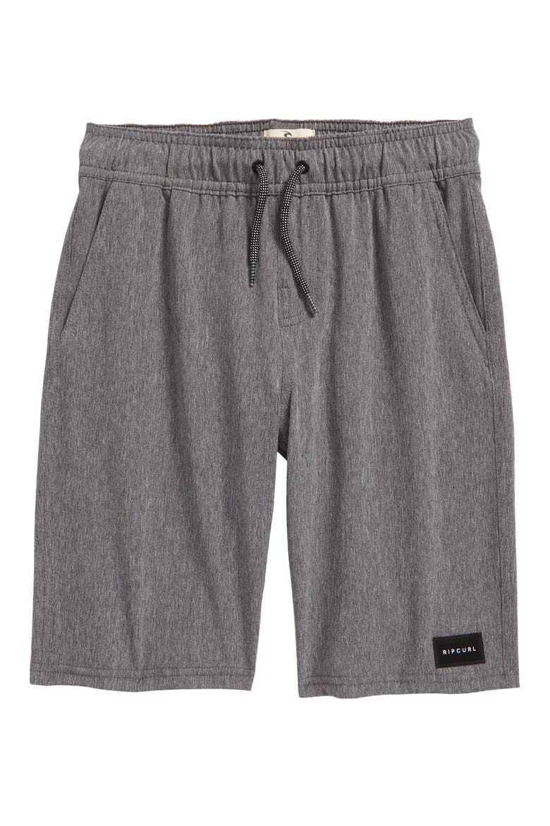 Great Scott Hybrid Shorts, Main, color, BLACK