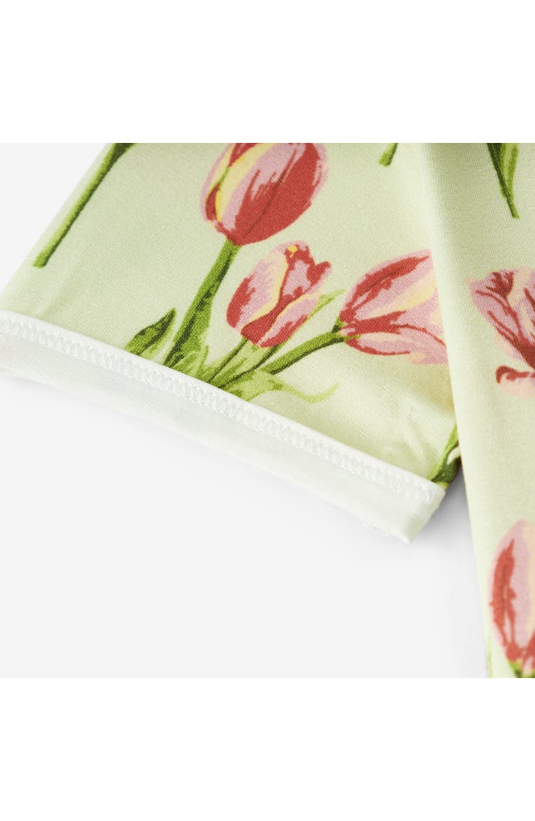 Milkbarn Luxe Stretch Shortall, Alternate, color, Tulip