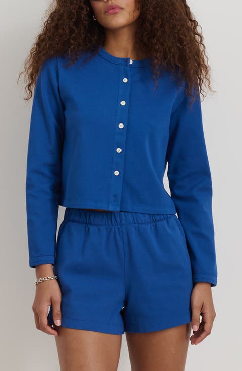 Coco Sport Stretch Cotton Cardigan