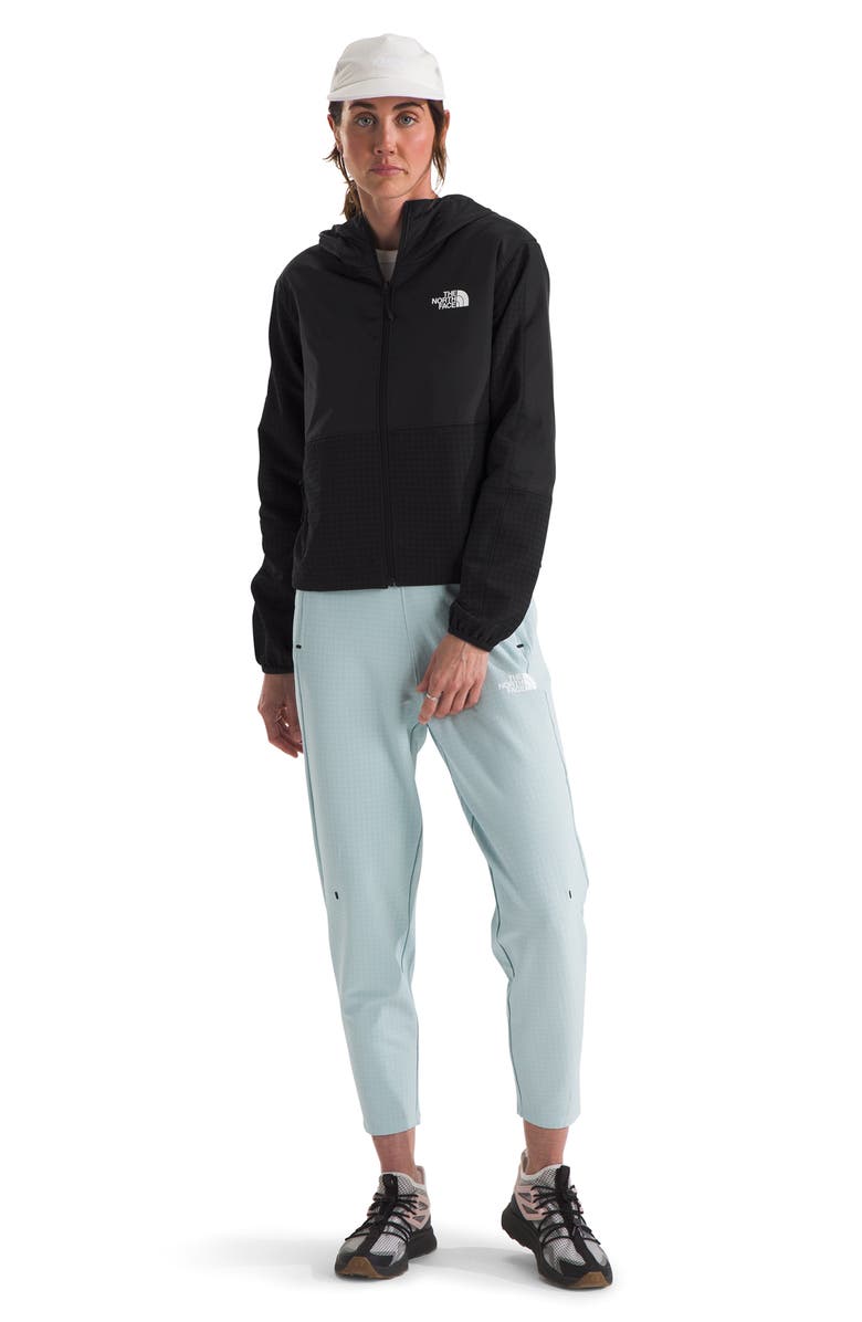 The North Face Tekware<sup>™</sup> Grid Hybrid Full-Zip Hooded Jacket, Alternate, color, 