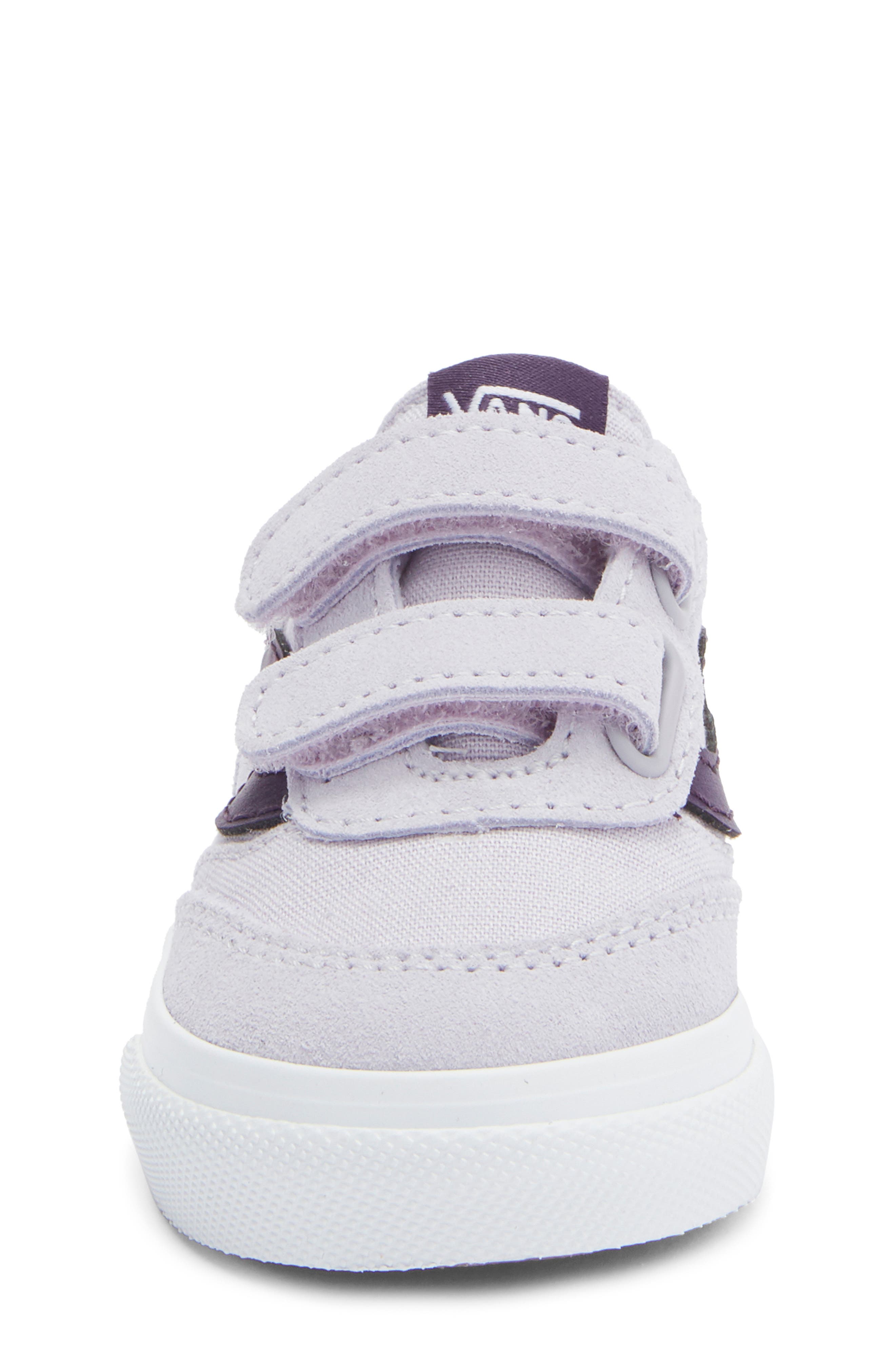 Vans Kids' Brooklyn Sneaker, Alternate, color, 2 Tone Canvas/ Suede Lilac