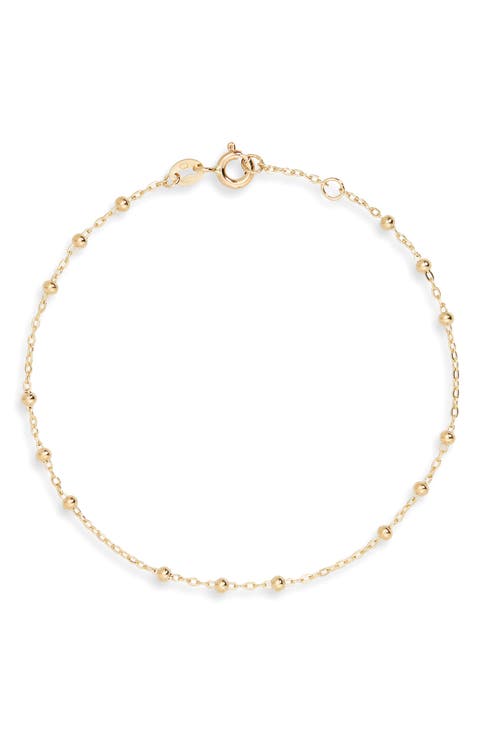 Mykonos 14K Gold Station Bracelet (Nordstrom Exclusive)