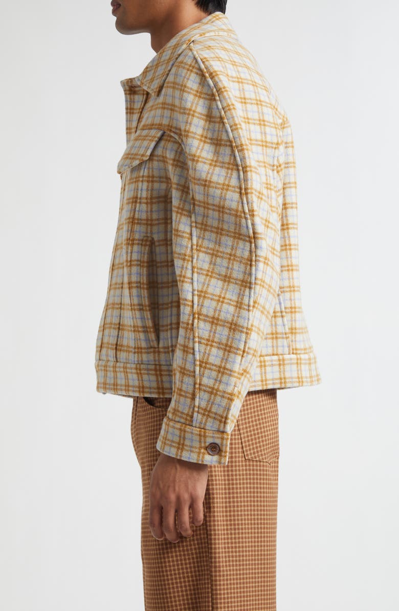 Séfr Matthieu Jacket, Alternate, color, Felted Dune Check
