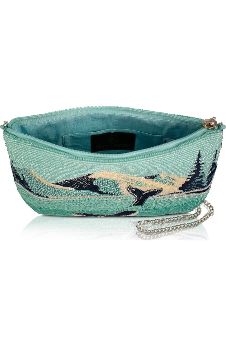 Mary Frances Accessories Sea to Sky Crossbody Handbag, Alternate, color, Blue