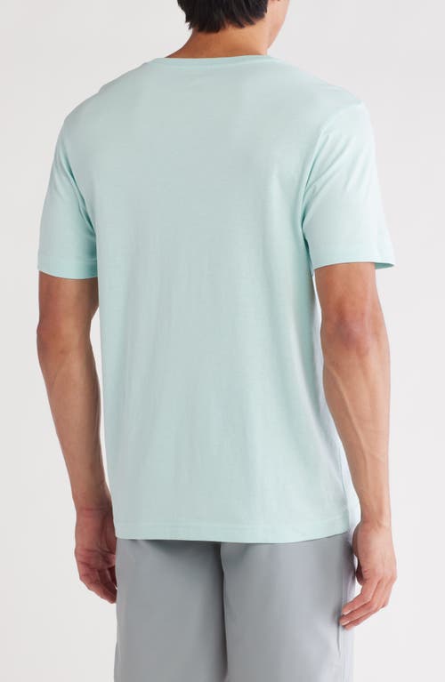 Hurley Logo Cotton Graphic T-shirt In Blue