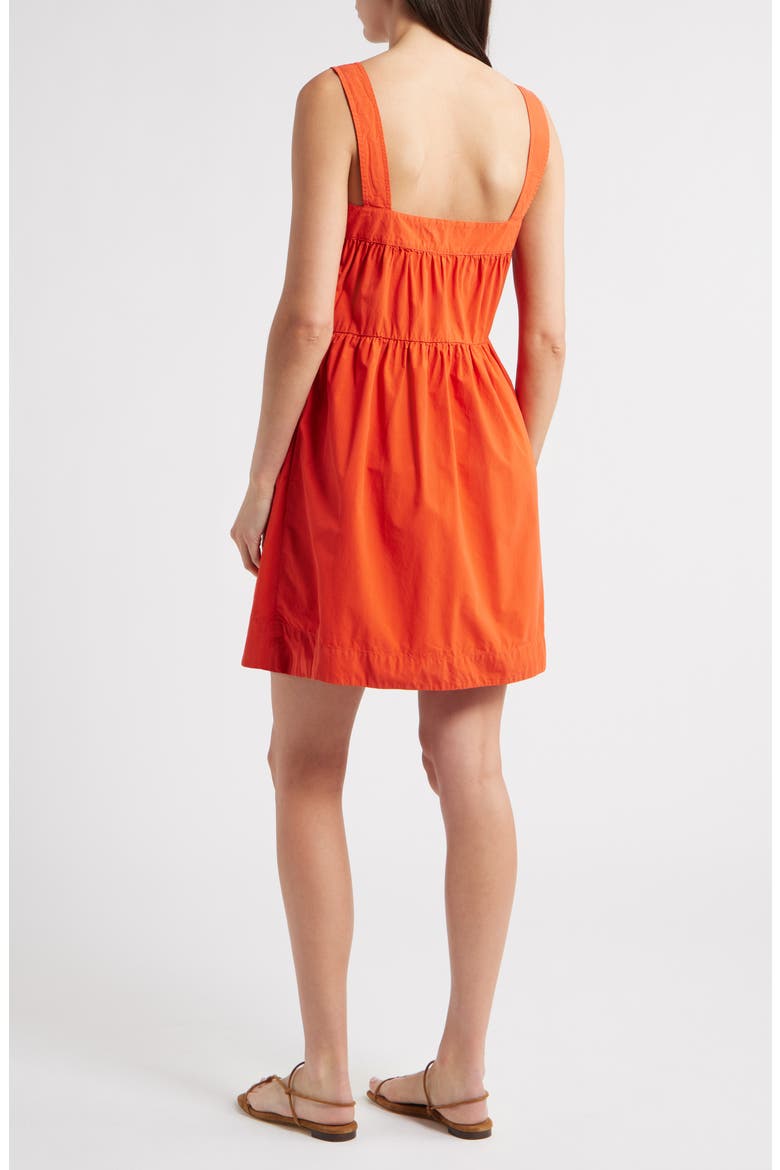 Claribel Babydoll Dress, Alternate, color, AURORA RED