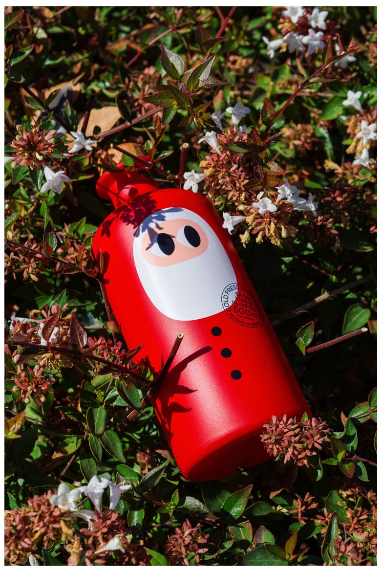 Santa Edition Extra Virgin Olive Oil, Alternate, color, RED