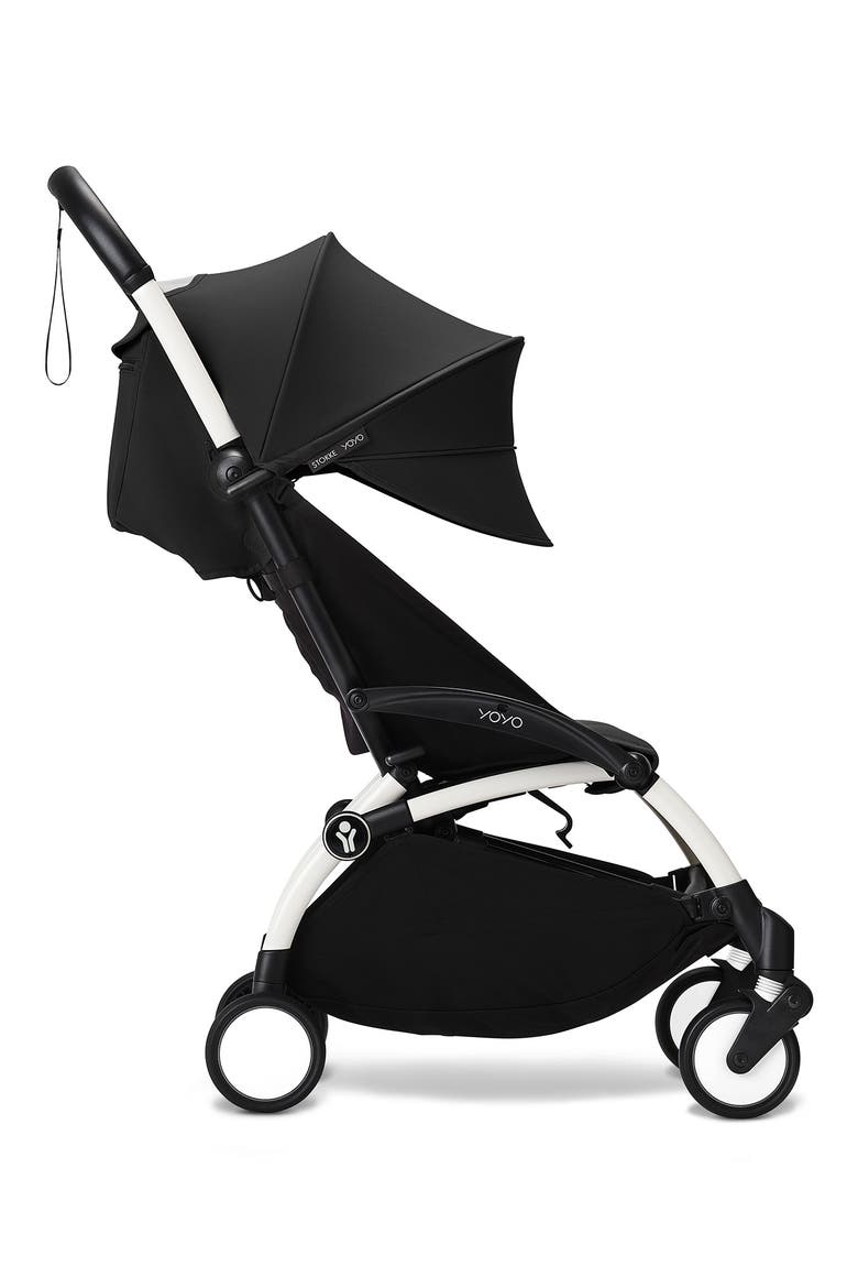 YOYO³ Stroller from 6 Months, Alternate, color, WHITE/BLACK