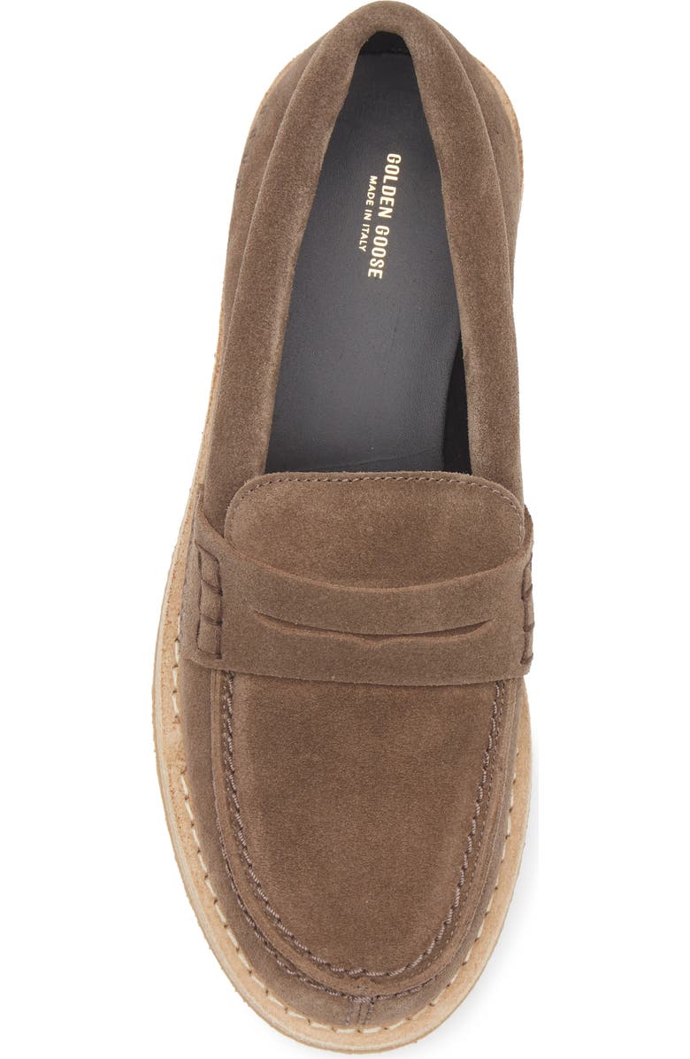 Golden Goose Jerry Suede Loafer, Alternate, color, Taupe