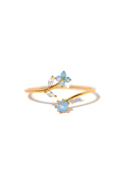 Wandering Blossom Adjustable Ring