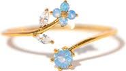 Girls Crew Wandering Blossom Adjustable Ring