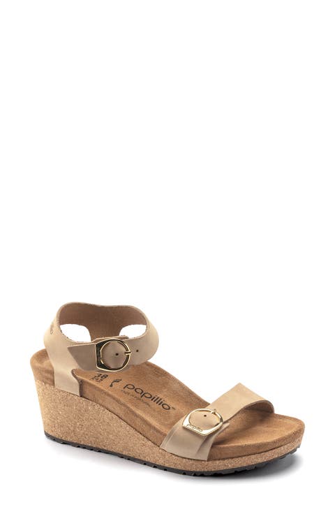 Papillio by Birkenstock Soley Ring Buckle Wedge Sandal (Women)