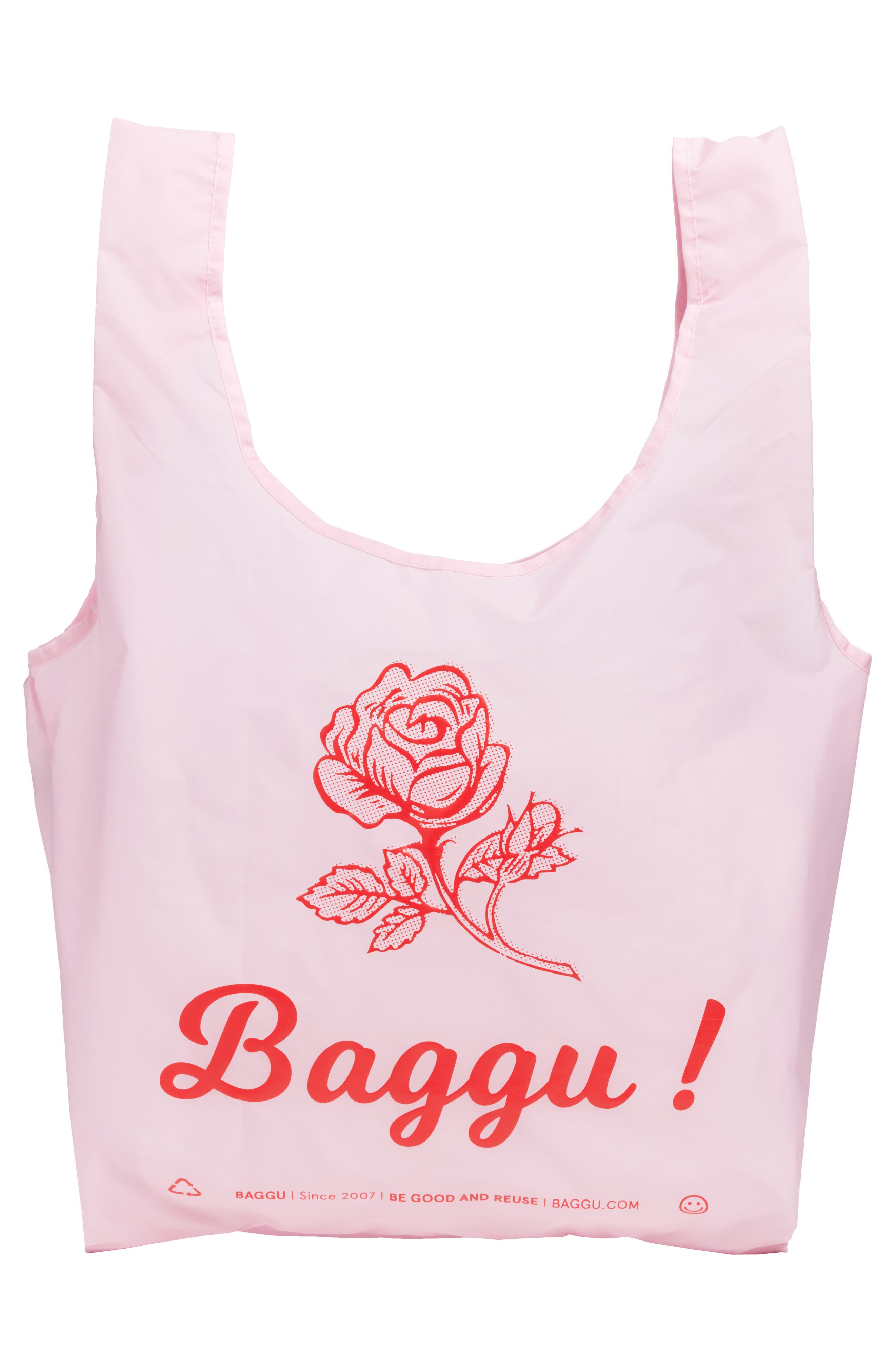 Baggu <sup>®</sup> Set of 3 Standard Baggu Printed Ripstop Nylon Totes, Alternate, color, 