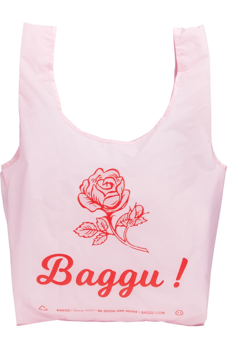 Baggu <sup>®</sup> Set of 3 Standard Baggu Printed Ripstop Nylon Totes, Alternate, color,