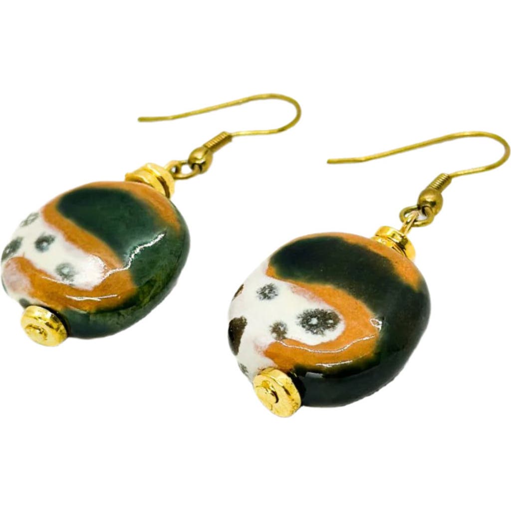 Kazuri Earth Collection - Namib Earrings in Multi  product