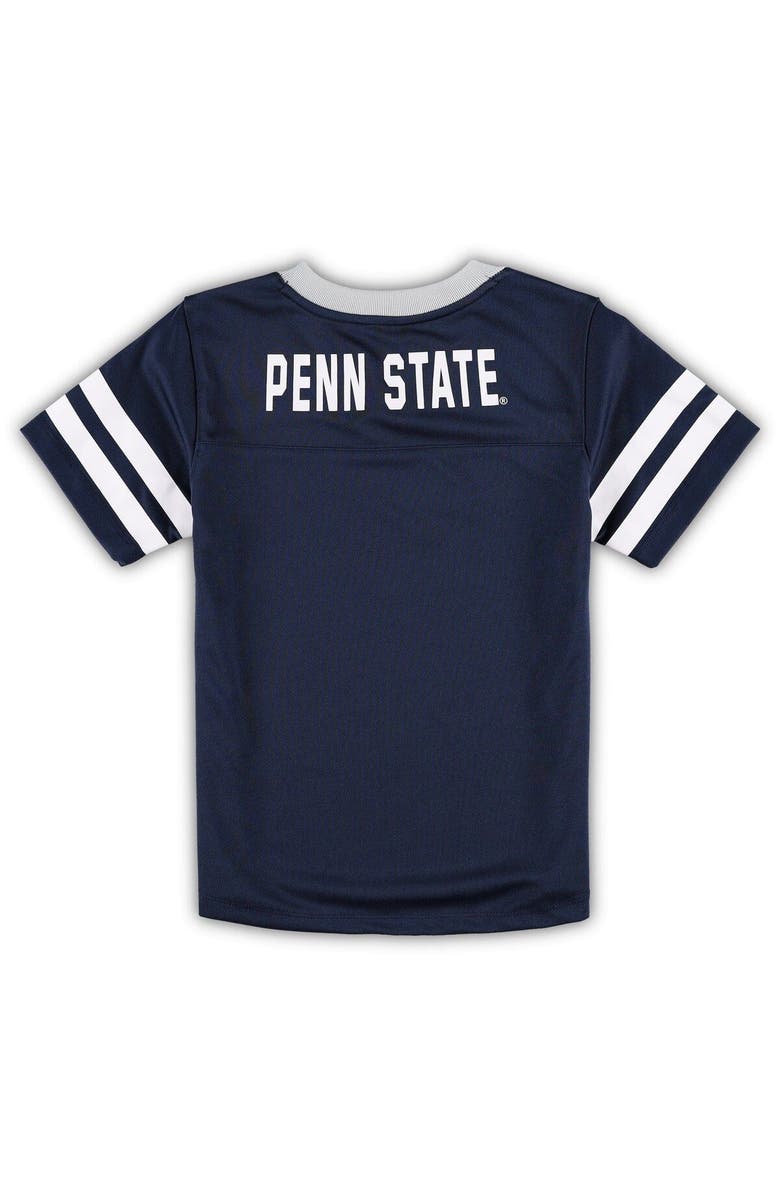 Outerstuff Preschool Navy/Gray Penn State Nittany Lions Red Zone Jersey & Pants Set, Alternate, color,