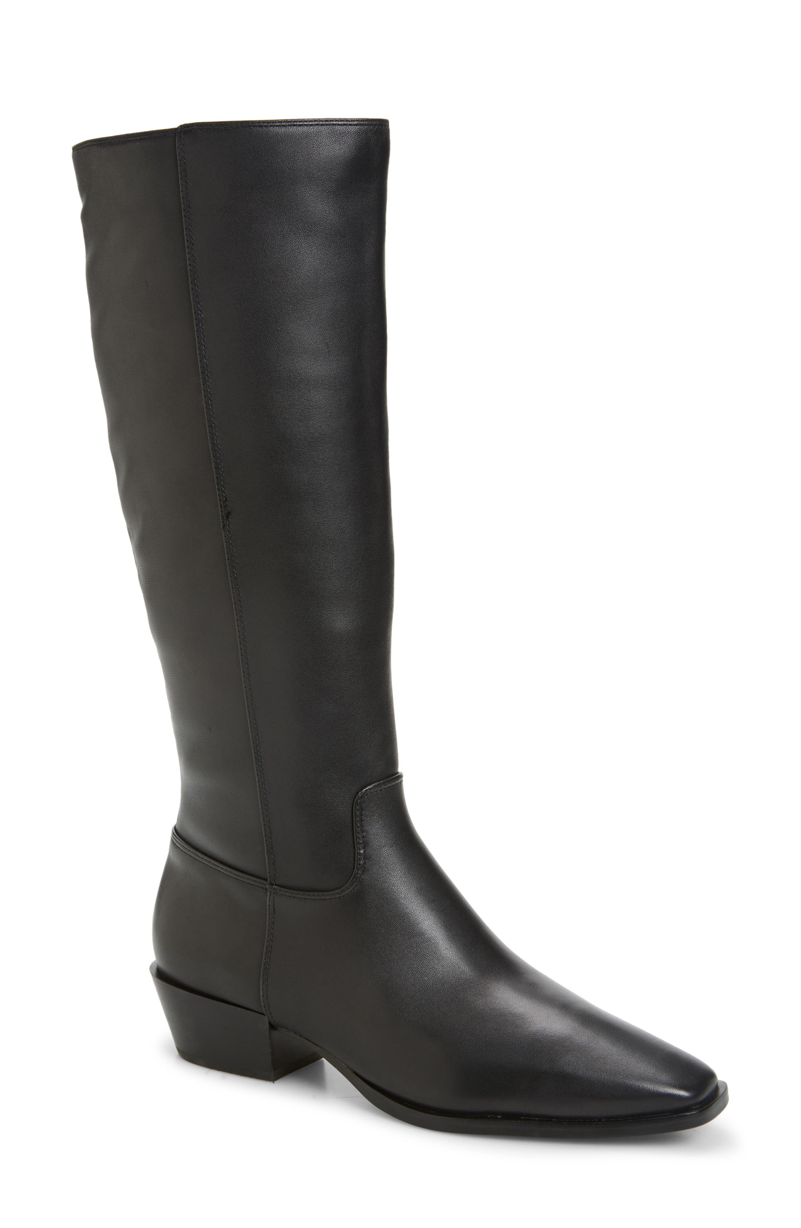 Nordstrom Turner Knee High Boot, Main, color, Black