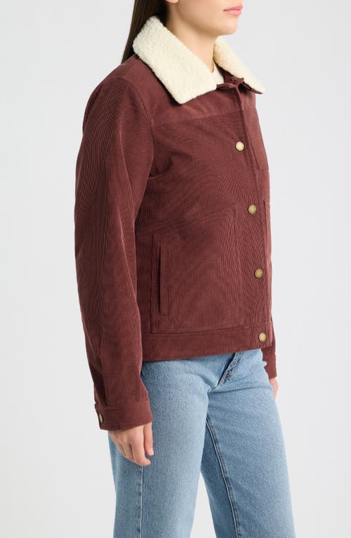 Pendleton Wind Basin Corduroy Jacket In Red
