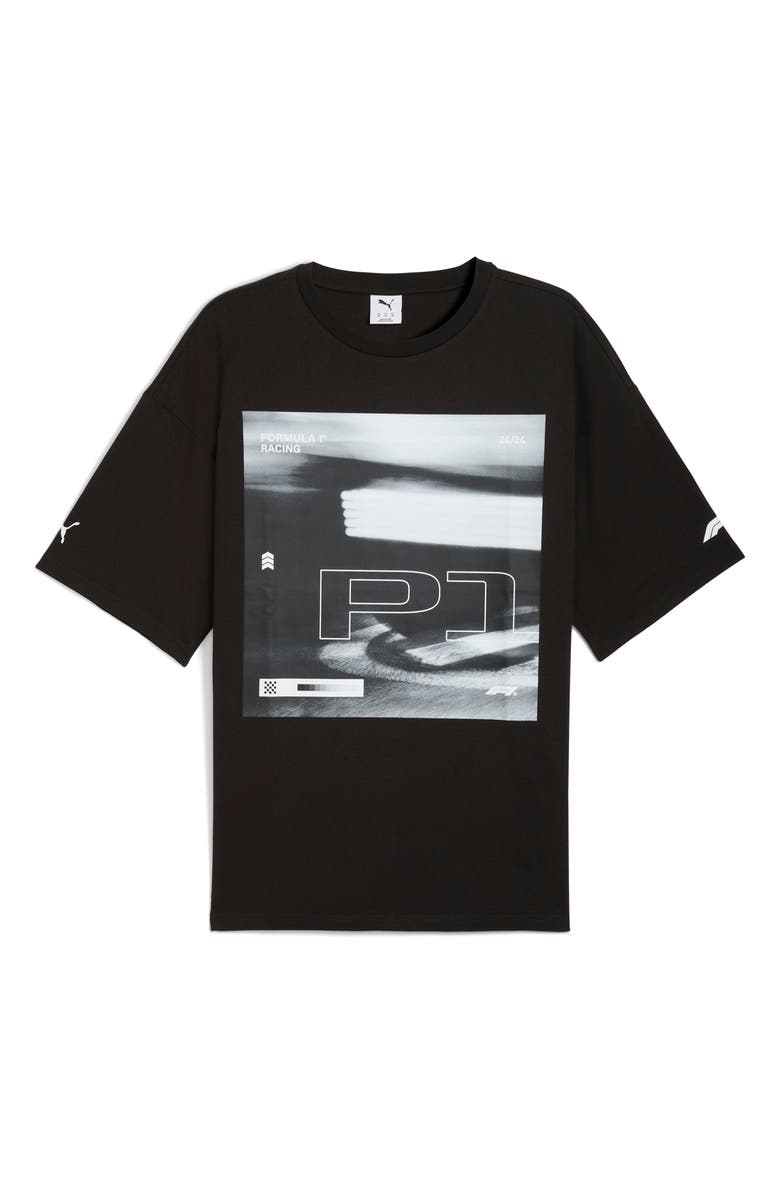PUMA F1 Racing T-Shirt, Main, color, Puma Black