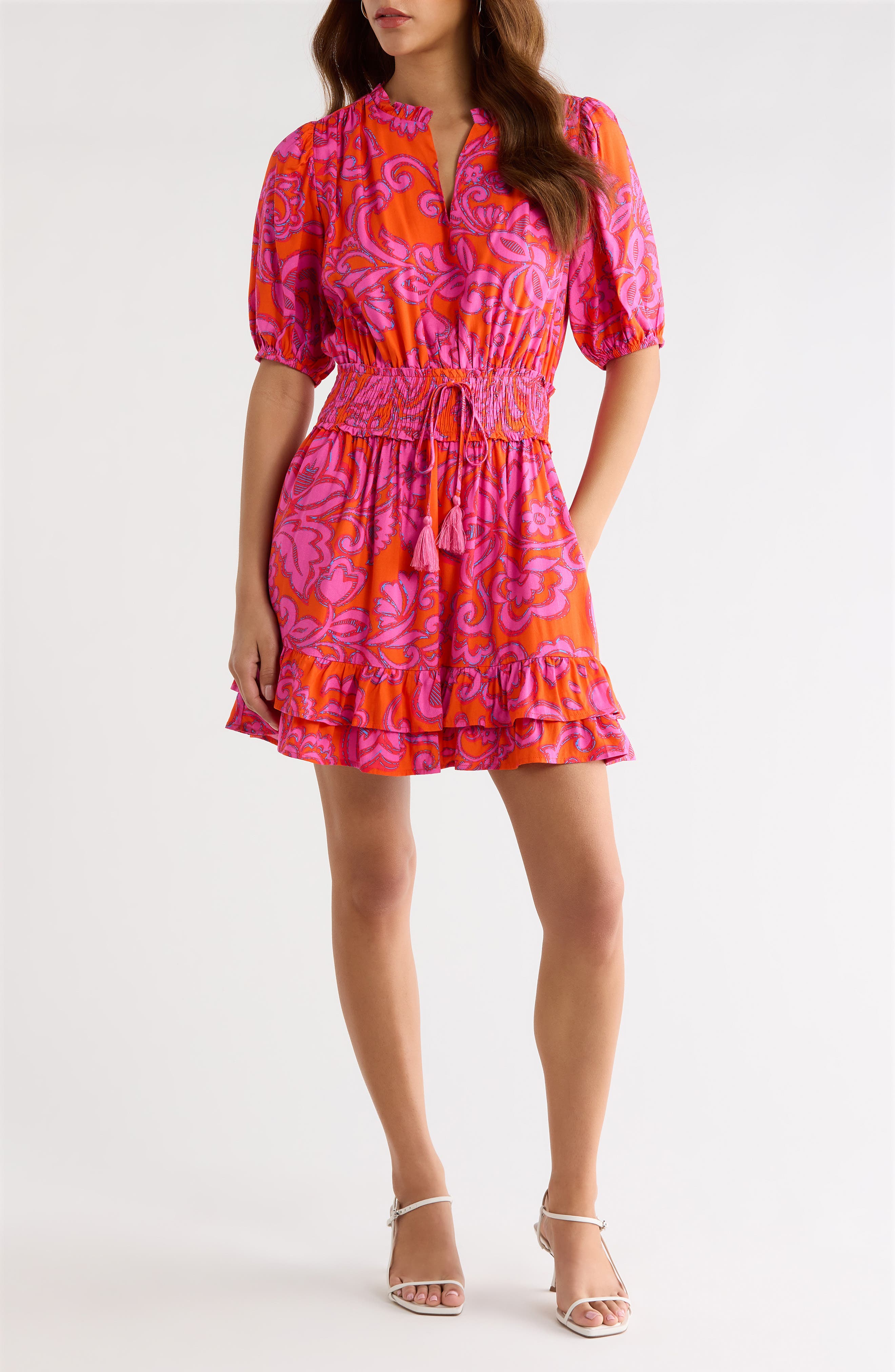 selected ORANGE-FUCHSIA