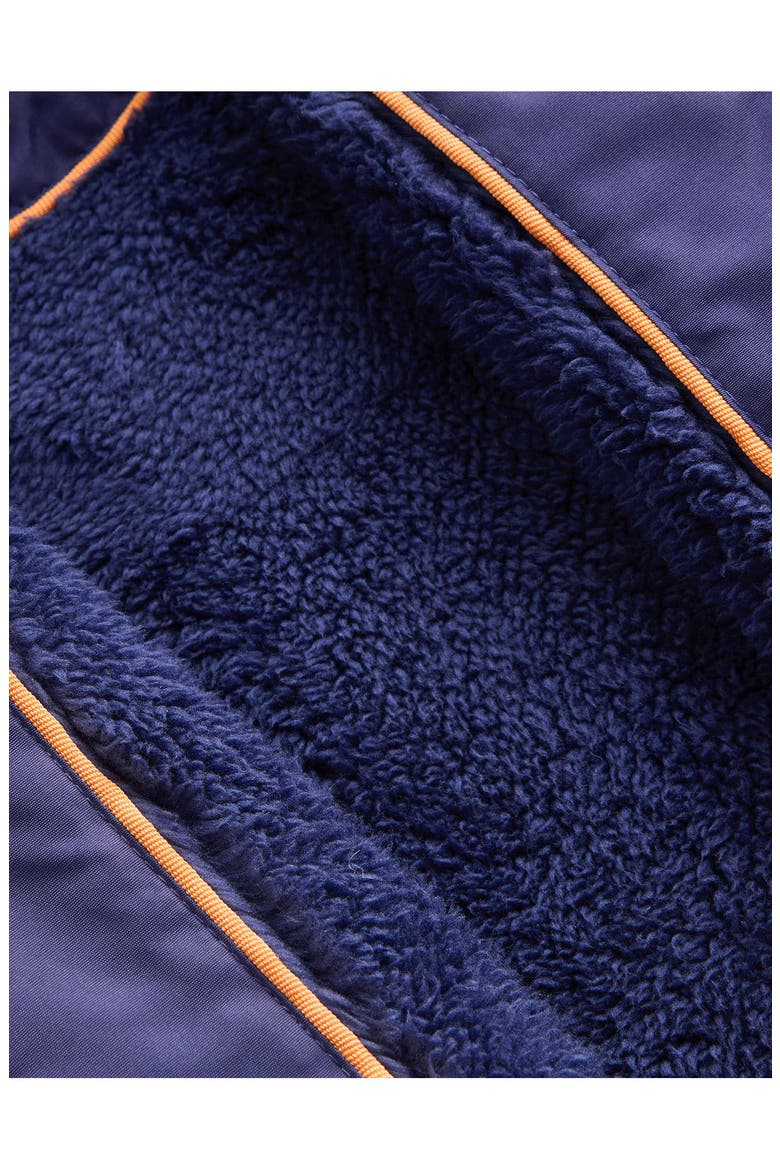Kids' High Pile Fleece Lined Anorak, Alternate, color, SAPPHIRE BLUE