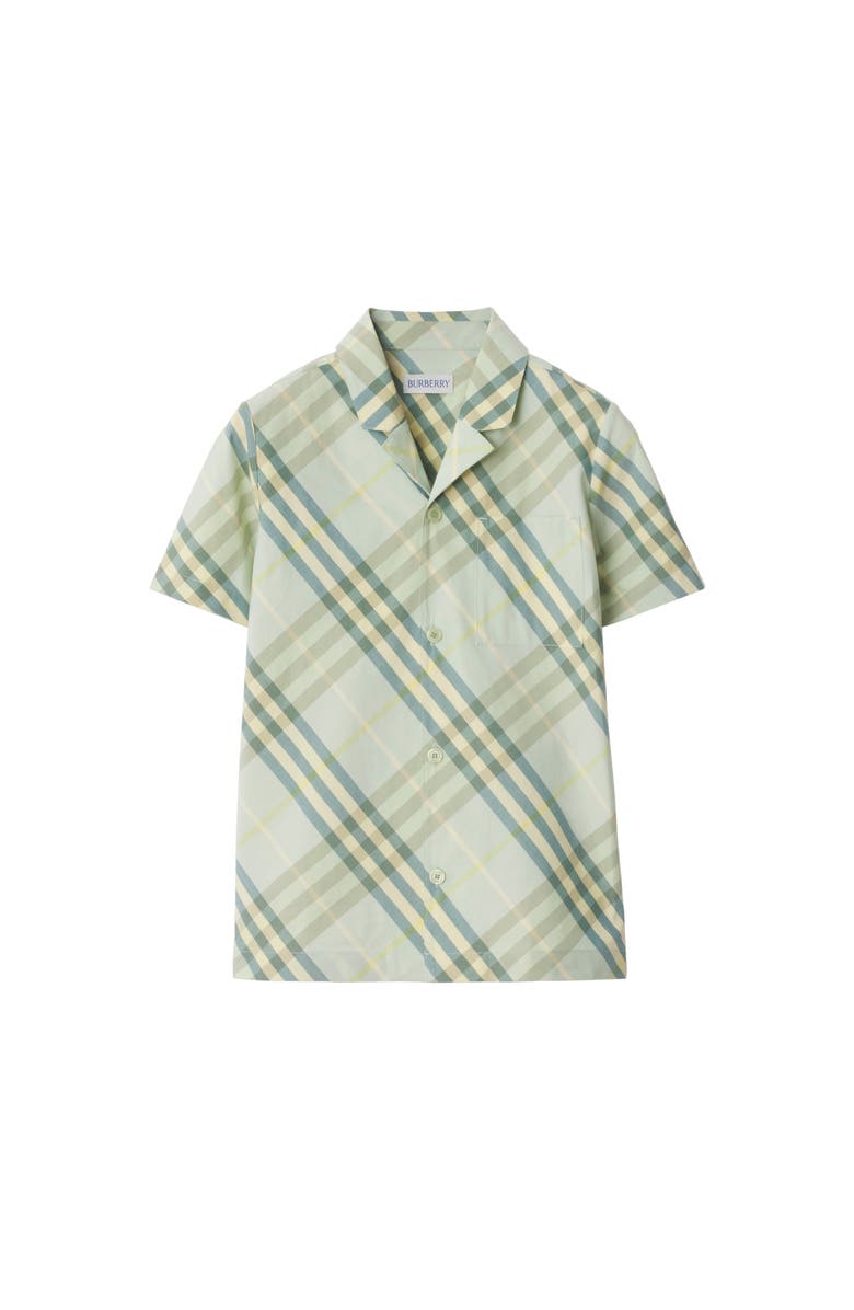 Burberry Check Cotton Shirt, Main, color,