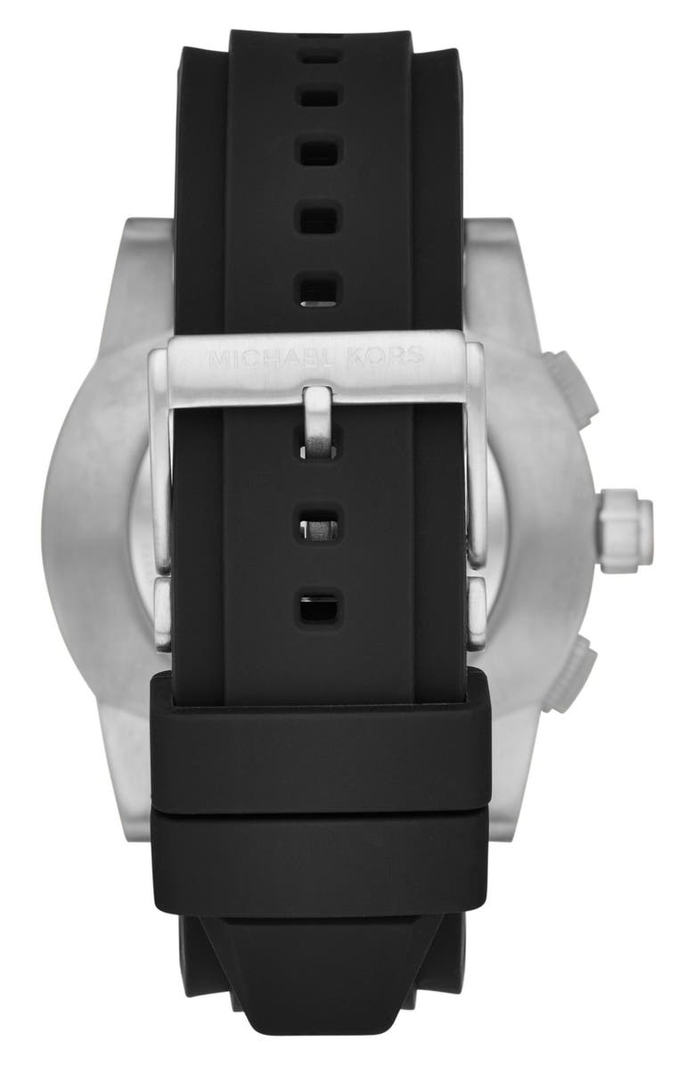Michael Kors Access Grayson Hybrid Silicone Strap Smart Watch, 47mm, Alternate, color, 