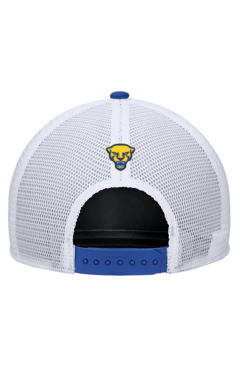 Nike Men's Nike Royal Pitt Panthers 2025 On-Field Rise Trucker Performance Adjustable Hat, Alternate, color, Royal