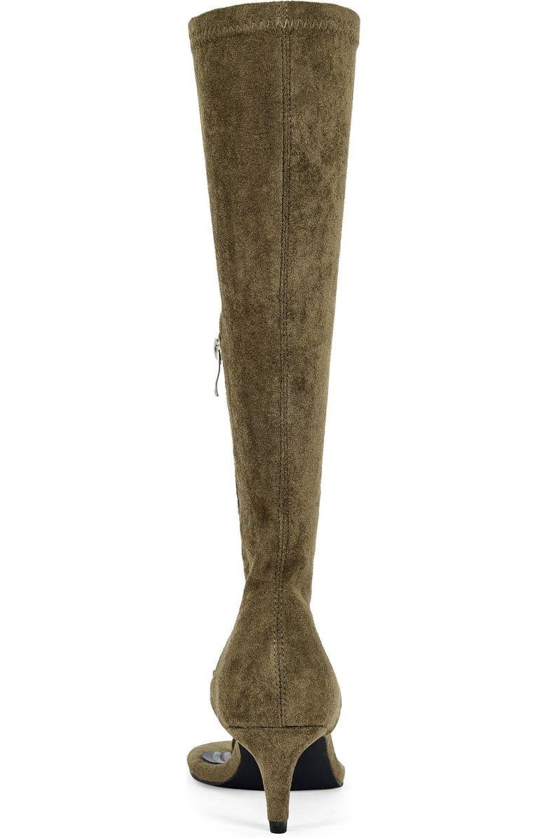 AZALEA WANG CECILE-LTBLUE STILETTO SANDAL BOOT - LIGHT BLUE / 6.5 / STILETTO, Alternate, color, Olive