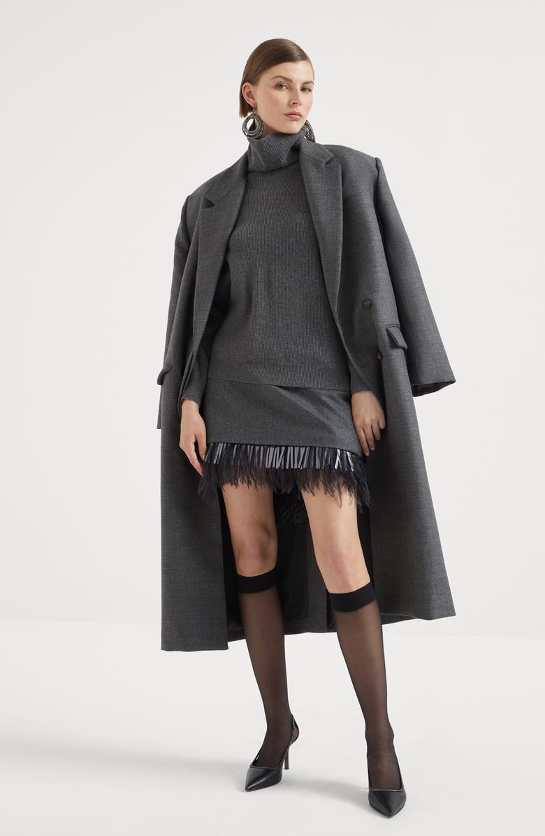 Brunello Cucinelli Mini Couture skirt, Alternate, color, 