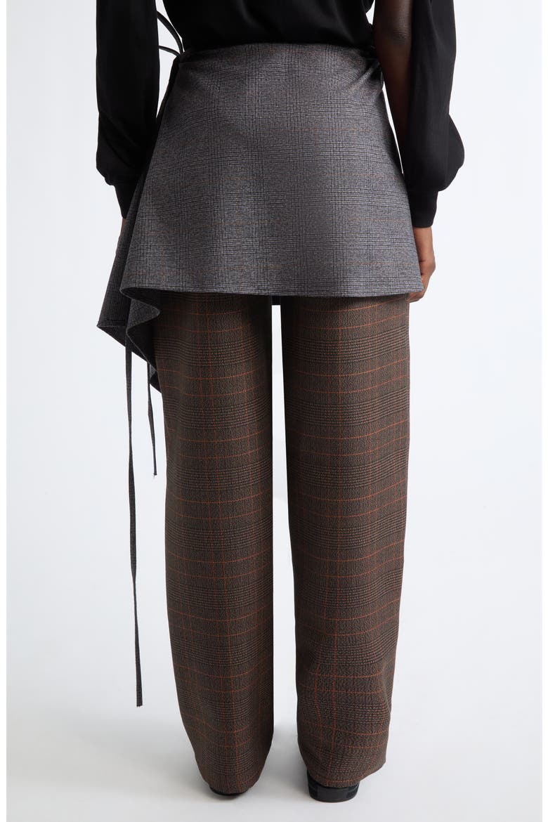 Waterlily Wrap Wide Leg Pants, Alternate, color, STONE AND AMBER