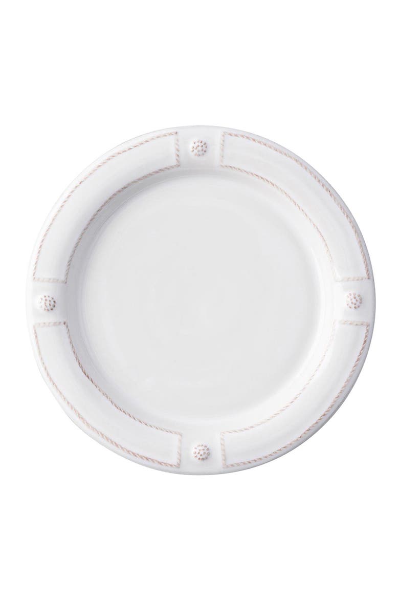 Berry & Thread French Panel Dinner Plate, Main, color, WHITEWASH