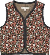 Stains and Stories by Babyface Reversible Floral Quilted Vest