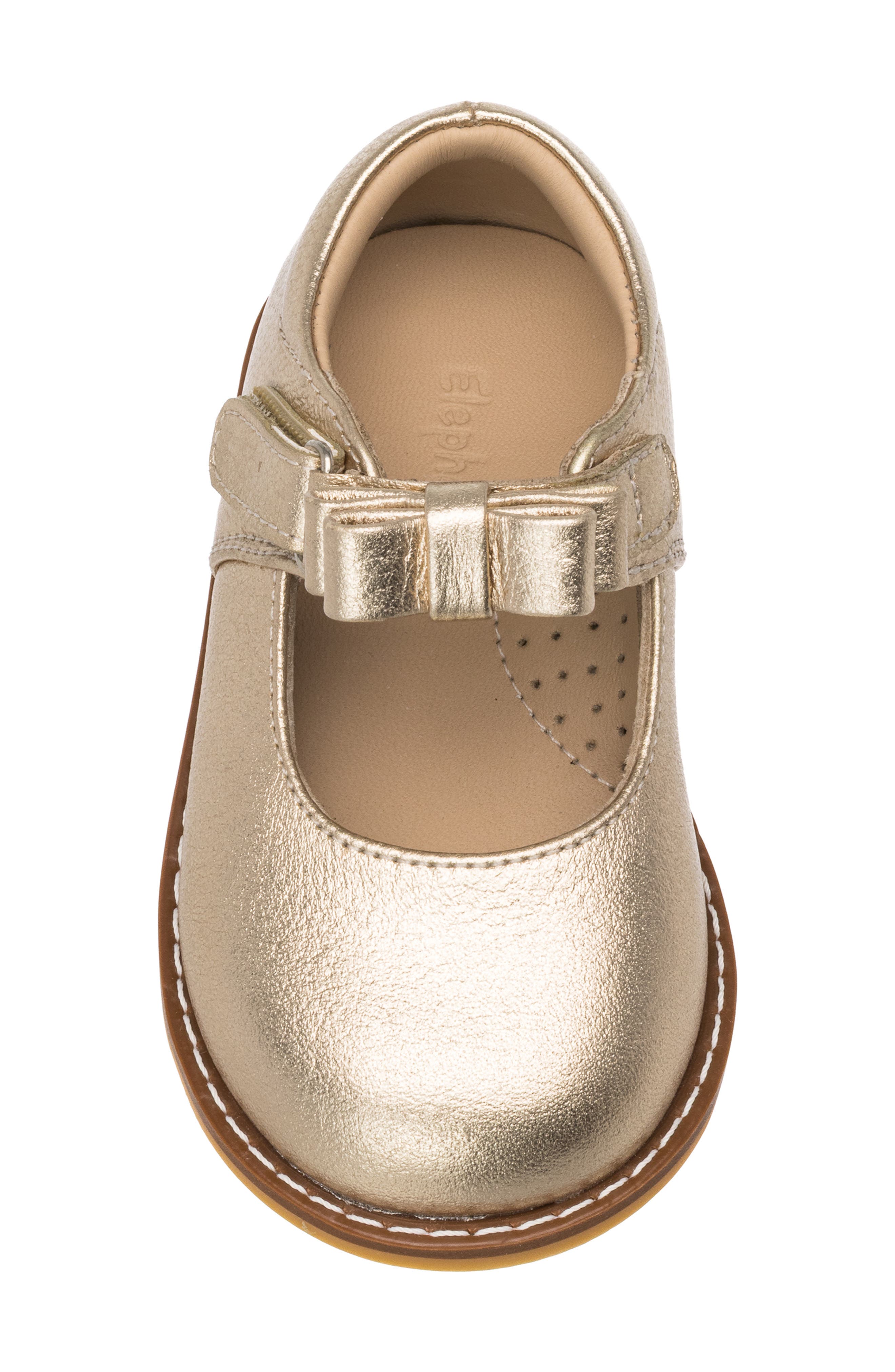 Elephantito Kids' Mary Jane Flat, Alternate, color, Gold
