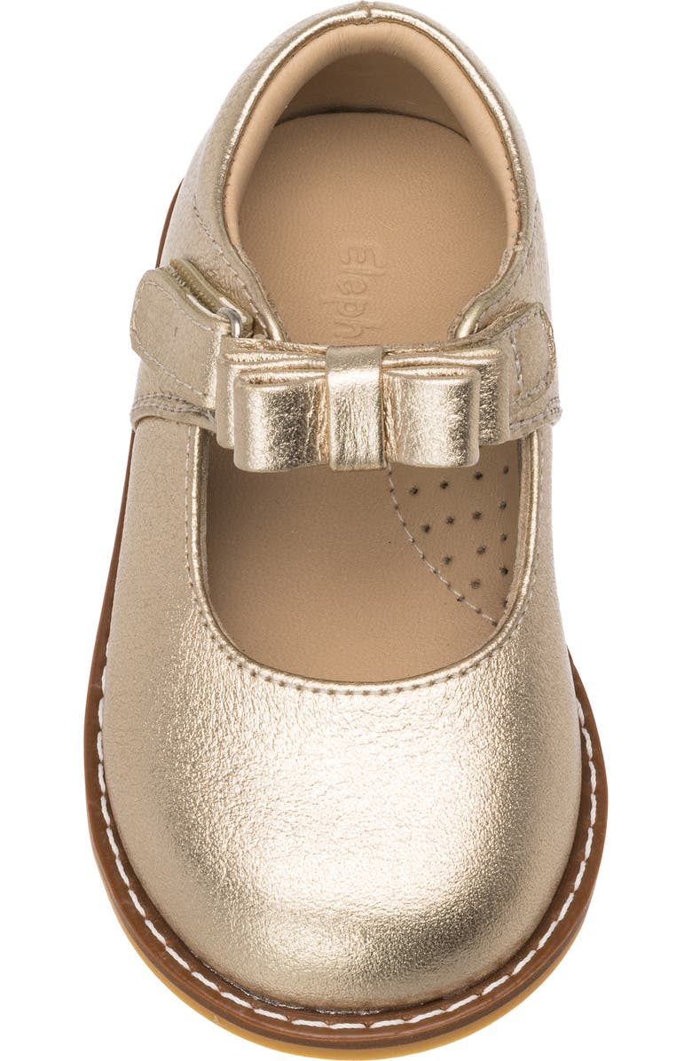 Elephantito Kids' Mary Jane Flat, Alternate, color, Gold