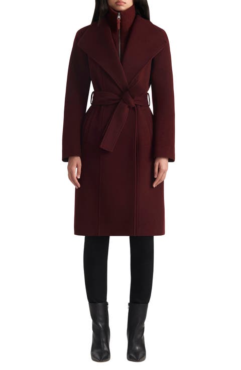 Norita Wool Coat with Removable Bib