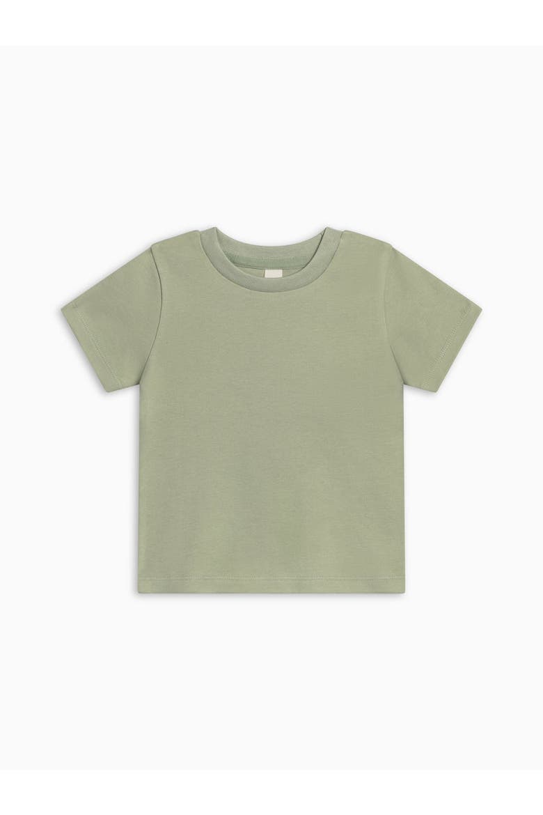 Organic Short Sleeve Crew, Main, color, Mint