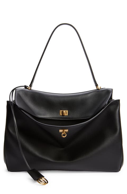 ショルダーバッグ・ポシェット BALENCIAGA Women Shoulder Bags 716393 210J1 1000 Black ll14729_balenciaga_black_leath